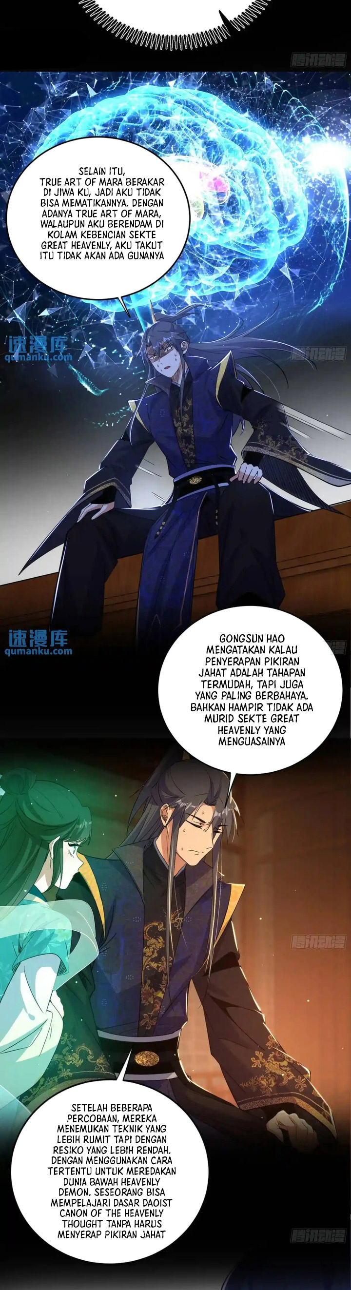 I’m An Evil God Chapter 423 Bahasa Indonesia